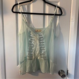Hollister Sequin Tank Top